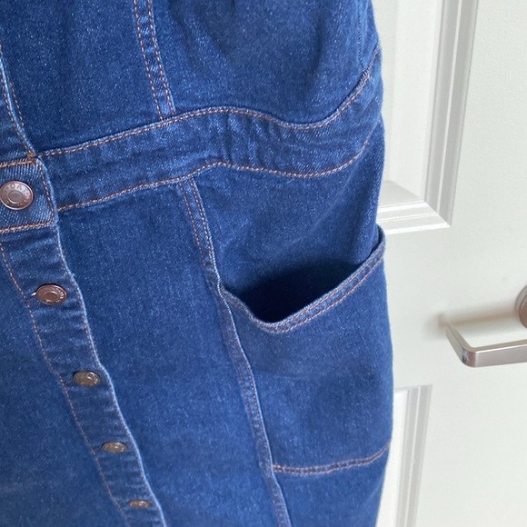 Oat New York Denim Dress Size 12 - Picture 6 of 11